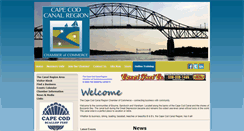 Desktop Screenshot of capecodcanalchamber.org